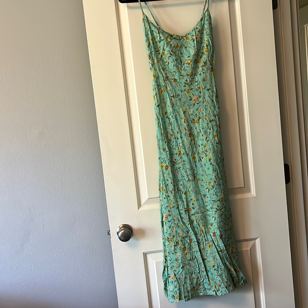 Sweet Pot Sundress MIDI spaghetti straps